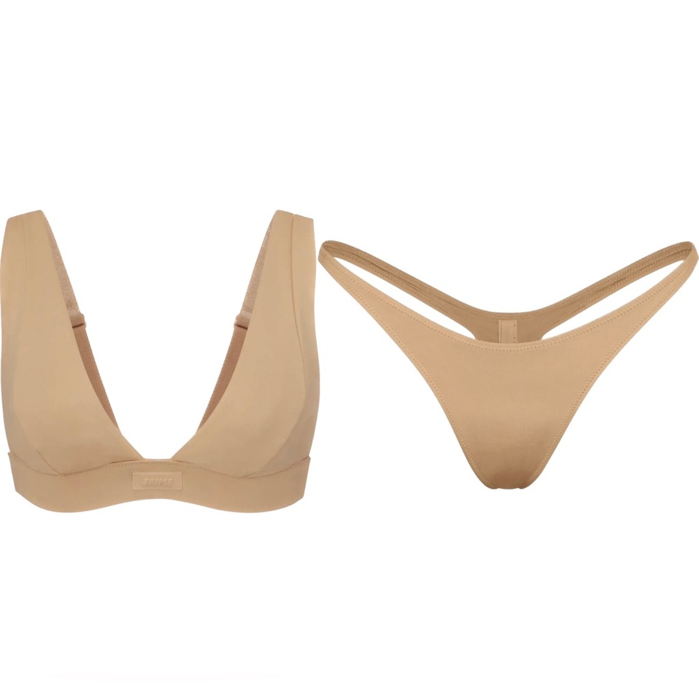 Skims ochre bikini set